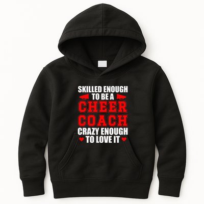 To Be A Cheer Coach funny Cheerleading Coach Kids Hoodie
