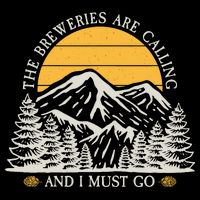 The Breweries Are Calling Funny Retro Vintage Brewery 7-Panel Snapback Hat