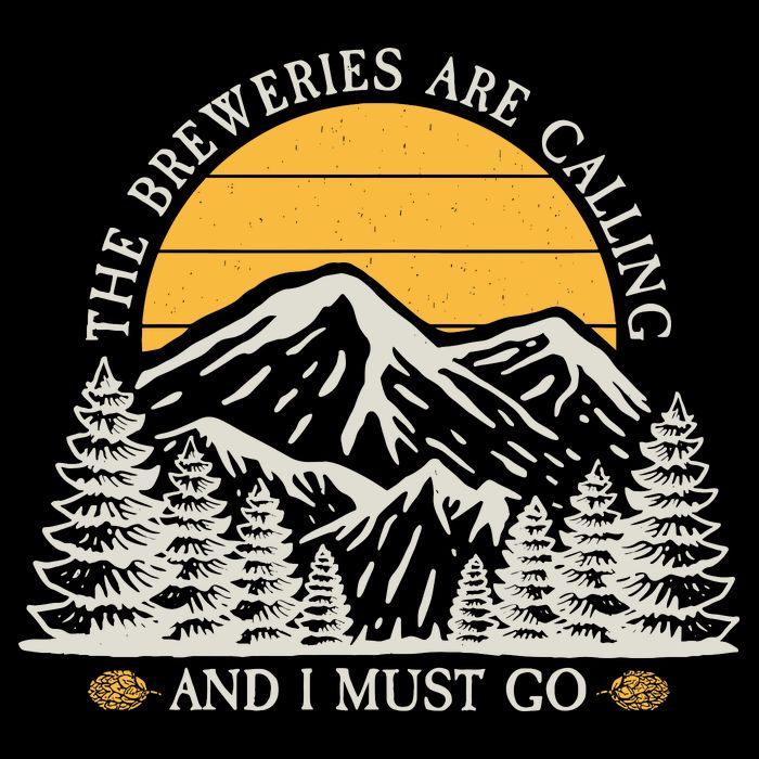 The Breweries Are Calling Funny Retro Vintage Brewery 7-Panel Snapback Hat