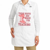 These Boots Are Made For Teaching Boho Western Teacher Apron
