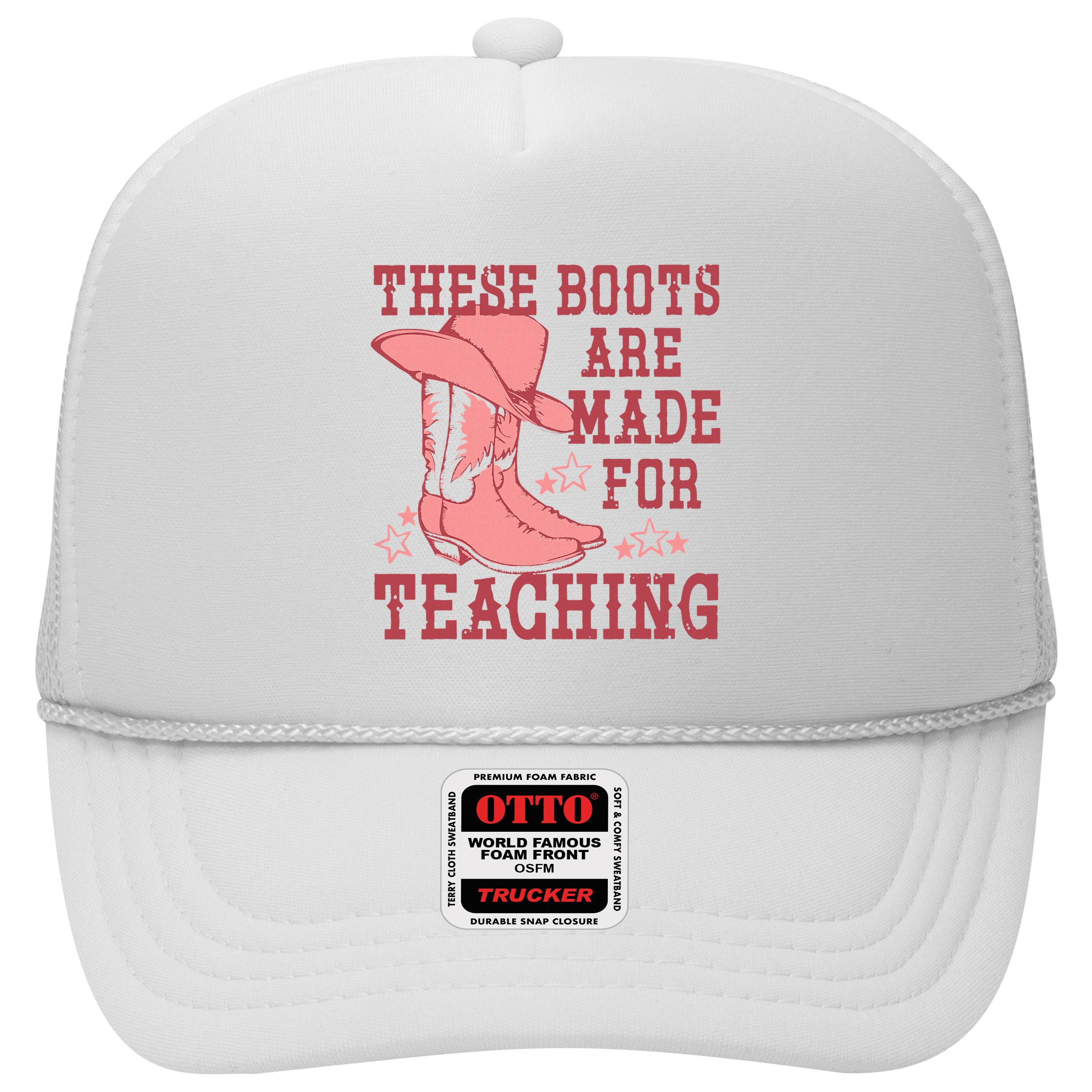 These Boots Are Made For Teaching Boho Western Teacher Hat