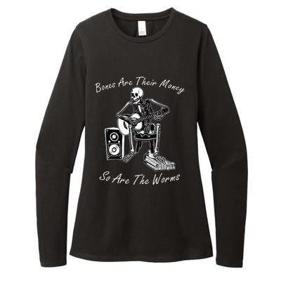 Their Bones Are Their Money I Think You Should Leave Womens CVC Long Sleeve Shirt