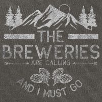 The Breweries Are Calling Craft Beer Gift Beer Lover Cotton Canvas Backpack