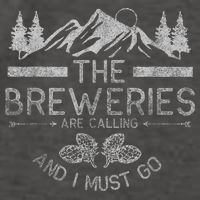 The Breweries Are Calling Craft Beer Gift Beer Lover Vector Backpack