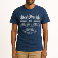 The Breweries Are Calling Craft Beer Gift Beer Lover Tall T-Shirt