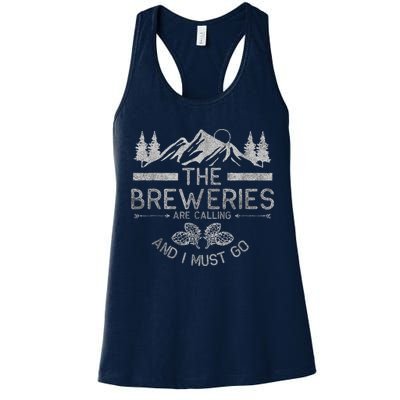 The Breweries Are Calling Craft Beer Gift Beer Lover Womens Tank Top