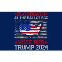 Trump Bloodbath At The Ballot Box 2024 Vote Red Bumper Sticker