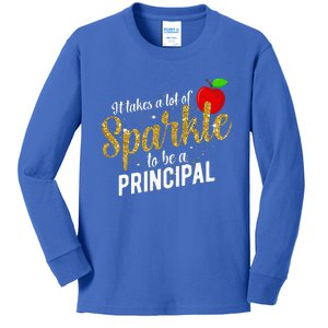 To Be A School Principal Appreciation Principal Kids Long Sleeve Shirt