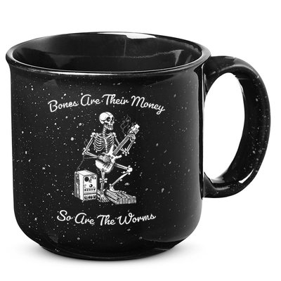 Their Bones Are Their Money I Think You Should Leave 15oz Campfire Ceramic Mug