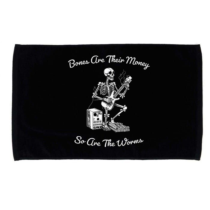 Their Bones Are Their Money I Think You Should Leave Microfiber Hand Towel