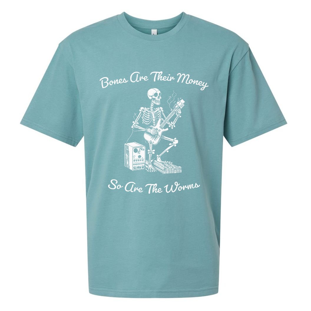 Their Bones Are Their Money I Think You Should Leave Sueded Cloud Jersey T-Shirt