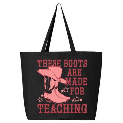 These Boots Are Made For Teaching Boho Western Teacher 25L Jumbo Tote