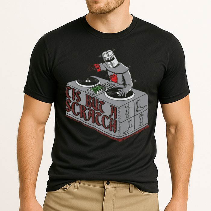 Tis But A Scratch Dj Knight Non Shall Drop The Beat Performance Shirt