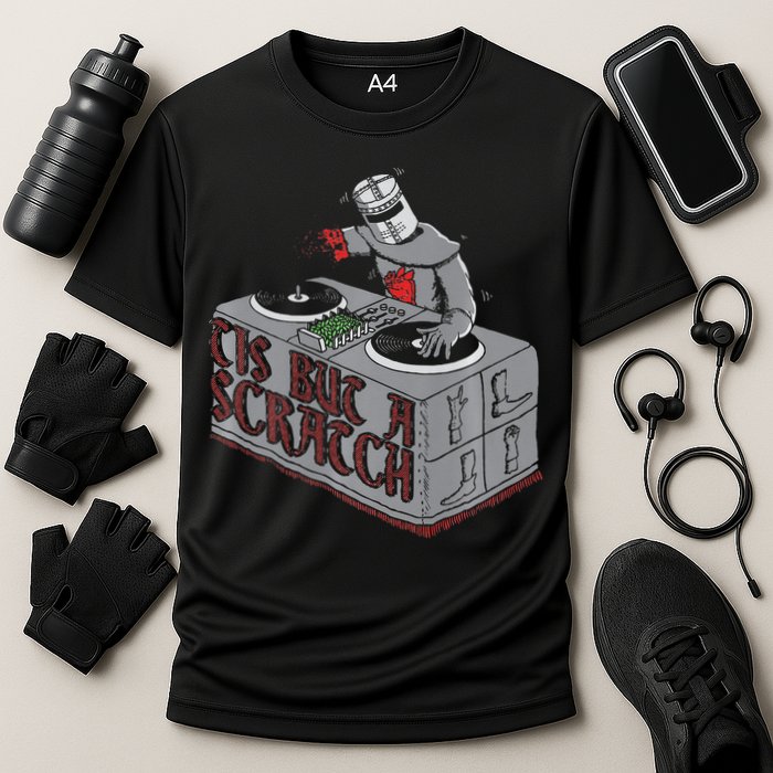 Tis But A Scratch Dj Knight Non Shall Drop The Beat Performance Shirt
