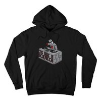 Tis But A Scratch Dj Knight Non Shall Drop The Beat Hoodie