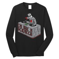 Tis But A Scratch Dj Knight Non Shall Drop The Beat Long Sleeve Shirt