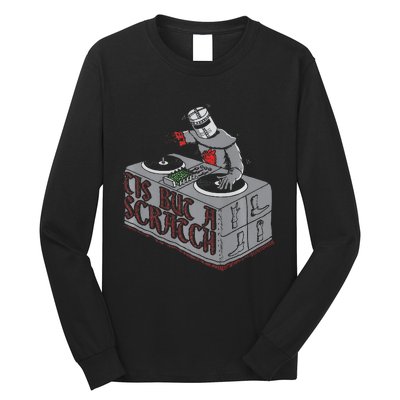 Tis But A Scratch Dj Knight Non Shall Drop The Beat Long Sleeve Shirt