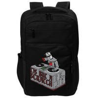 Tis But A Scratch Dj Knight Non Shall Drop The Beat Impact Tech Backpack