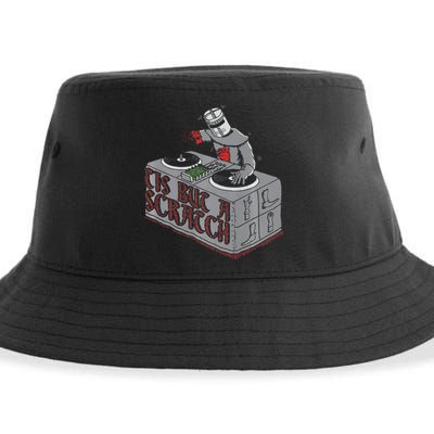 Tis But A Scratch Dj Knight Non Shall Drop The Beat Sustainable Bucket Hat