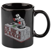 Tis But A Scratch Dj Knight Non Shall Drop The Beat 11oz C Handle Ceramic Mug