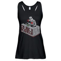 Tis But A Scratch Dj Knight Non Shall Drop The Beat Ladies Essential Flowy Tank