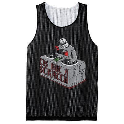 Tis But A Scratch Dj Knight Non Shall Drop The Beat Mesh Reversible Basketball Jersey Tank