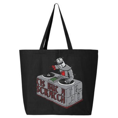 Tis But A Scratch Dj Knight Non Shall Drop The Beat 25L Jumbo Tote