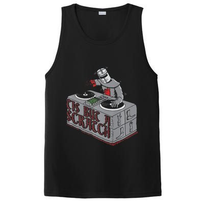 Tis But A Scratch Dj Knight Non Shall Drop The Beat PosiCharge Competitor Tank
