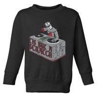 Tis But A Scratch Dj Knight Non Shall Drop The Beat Toddler Sweatshirt