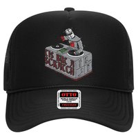 Tis But A Scratch Dj Knight Non Shall Drop The Beat Trucker Hat