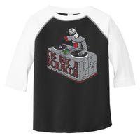 Tis But A Scratch Dj Knight Non Shall Drop The Beat Toddler Fine Jersey T-Shirt
