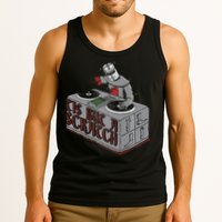 Tis But A Scratch Dj Knight Non Shall Drop The Beat Tank Top