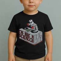 Tis But A Scratch Dj Knight Non Shall Drop The Beat Toddler T-Shirt