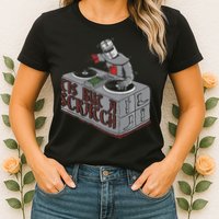 Tis But A Scratch Dj Knight Non Shall Drop The Beat Womens T-Shirt
