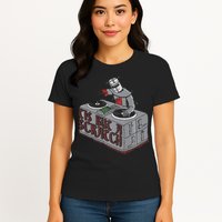 Tis But A Scratch Dj Knight Non Shall Drop The Beat Womens T-Shirt
