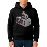 Tis But A Scratch Dj Knight Non Shall Drop The Beat Kids Hoodie
