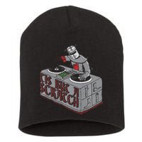Tis But A Scratch Dj Knight Non Shall Drop The Beat Short Acrylic Beanie