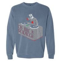 Tis But A Scratch Dj Knight Non Shall Drop The Beat Garment-Dyed Sweatshirt