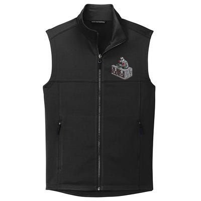 Tis But A Scratch Dj Knight Non Shall Drop The Beat Collective Smooth Fleece Vest