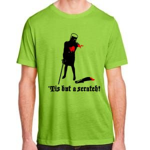 Tis But A Scratch Monty Python Holy Grail Vinyl Adult ChromaSoft Performance T-Shirt