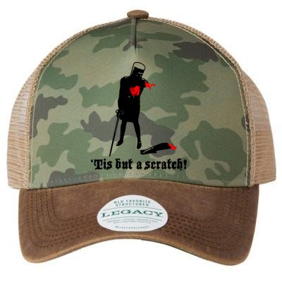 Tis But A Scratch Monty Python Holy Grail Vinyl Legacy Tie Dye Trucker Hat