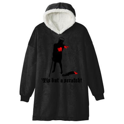Tis But A Scratch Monty Python Holy Grail Vinyl Hooded Wearable Blanket