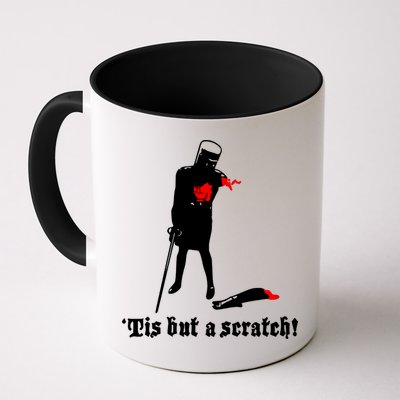 Tis But A Scratch Monty Python Holy Grail Vinyl Mug