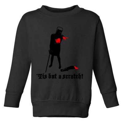 Tis But A Scratch Monty Python Holy Grail Vinyl Toddler Sweatshirt