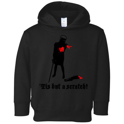 Tis But A Scratch Monty Python Holy Grail Vinyl Toddler Hoodie