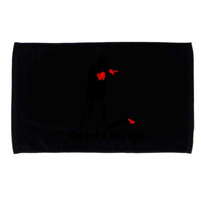 Tis But A Scratch Monty Python Holy Grail Vinyl Microfiber Hand Towel