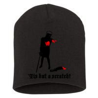 Tis But A Scratch Monty Python Holy Grail Vinyl Short Acrylic Beanie