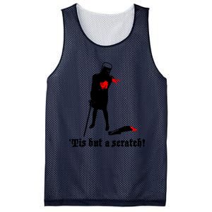 Tis But A Scratch Monty Python Holy Grail Vinyl Mesh Reversible Basketball Jersey Tank