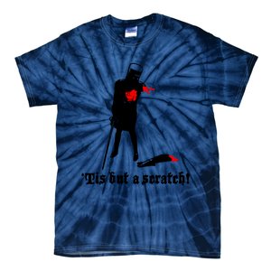 Tis But A Scratch Monty Python Holy Grail Vinyl Tie-Dye T-Shirt