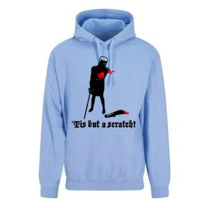 Tis But A Scratch Monty Python Holy Grail Vinyl Unisex Surf Hoodie